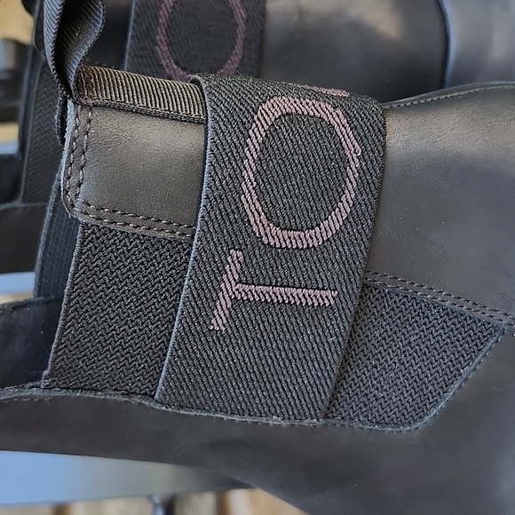 NWOT TOMS LEATHER ALPARGATA COMBAT BOOTS - Picture 4 of 8